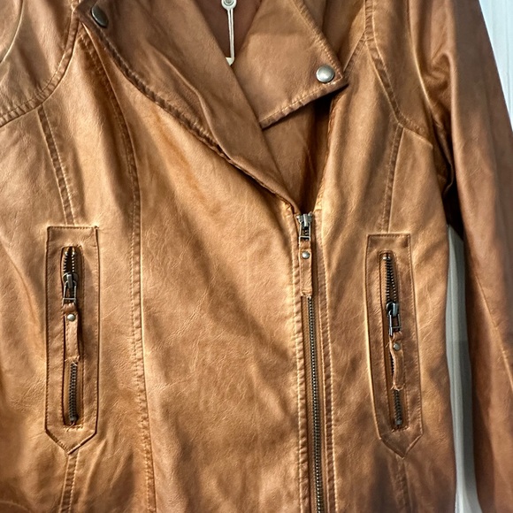 Max Studio leather jacket - Picture 2 of 5